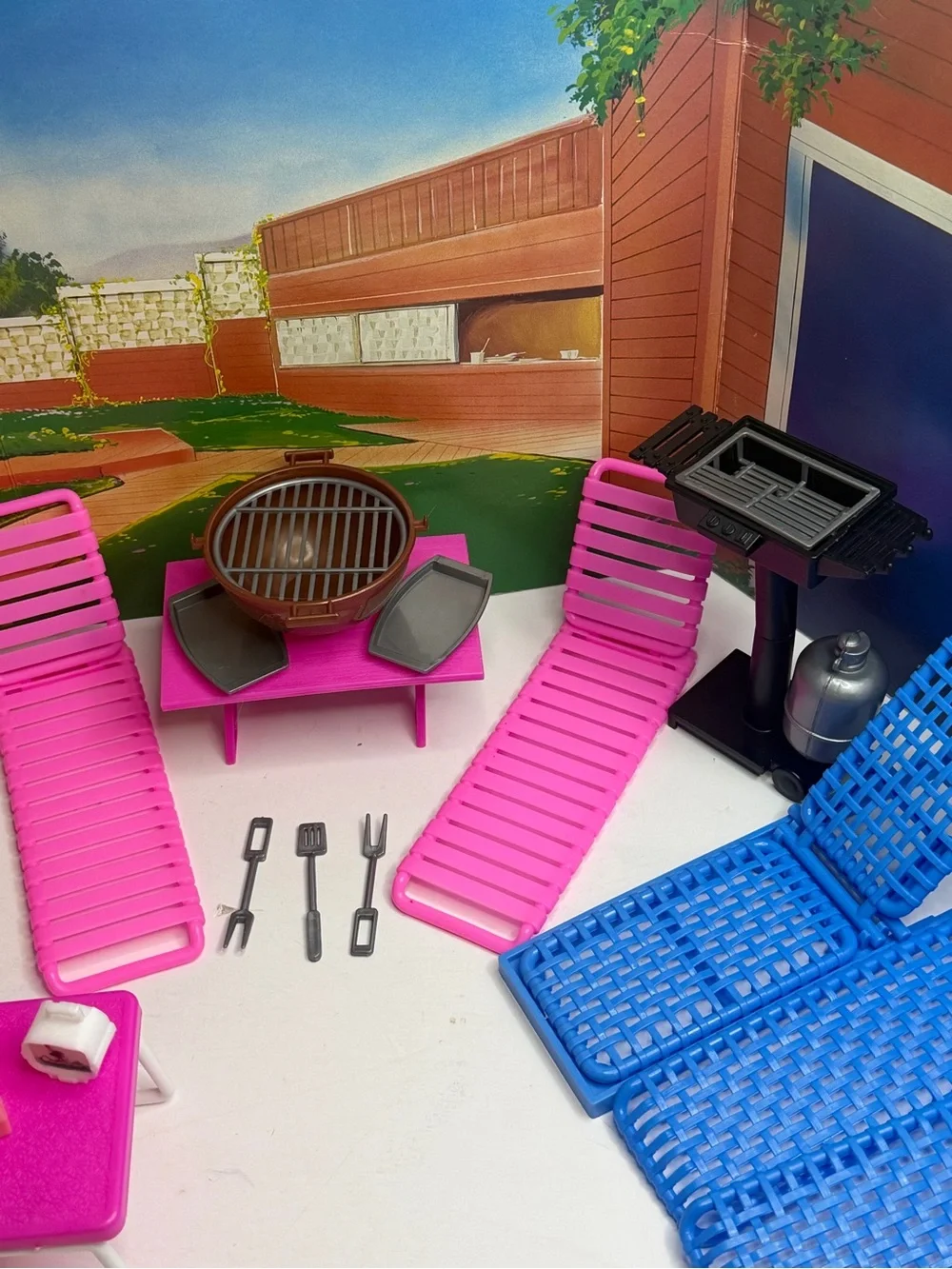 Vintage 1980s Barbie Pool, Patio & Water Sports Mega Lot LOOK AT ALL PICS